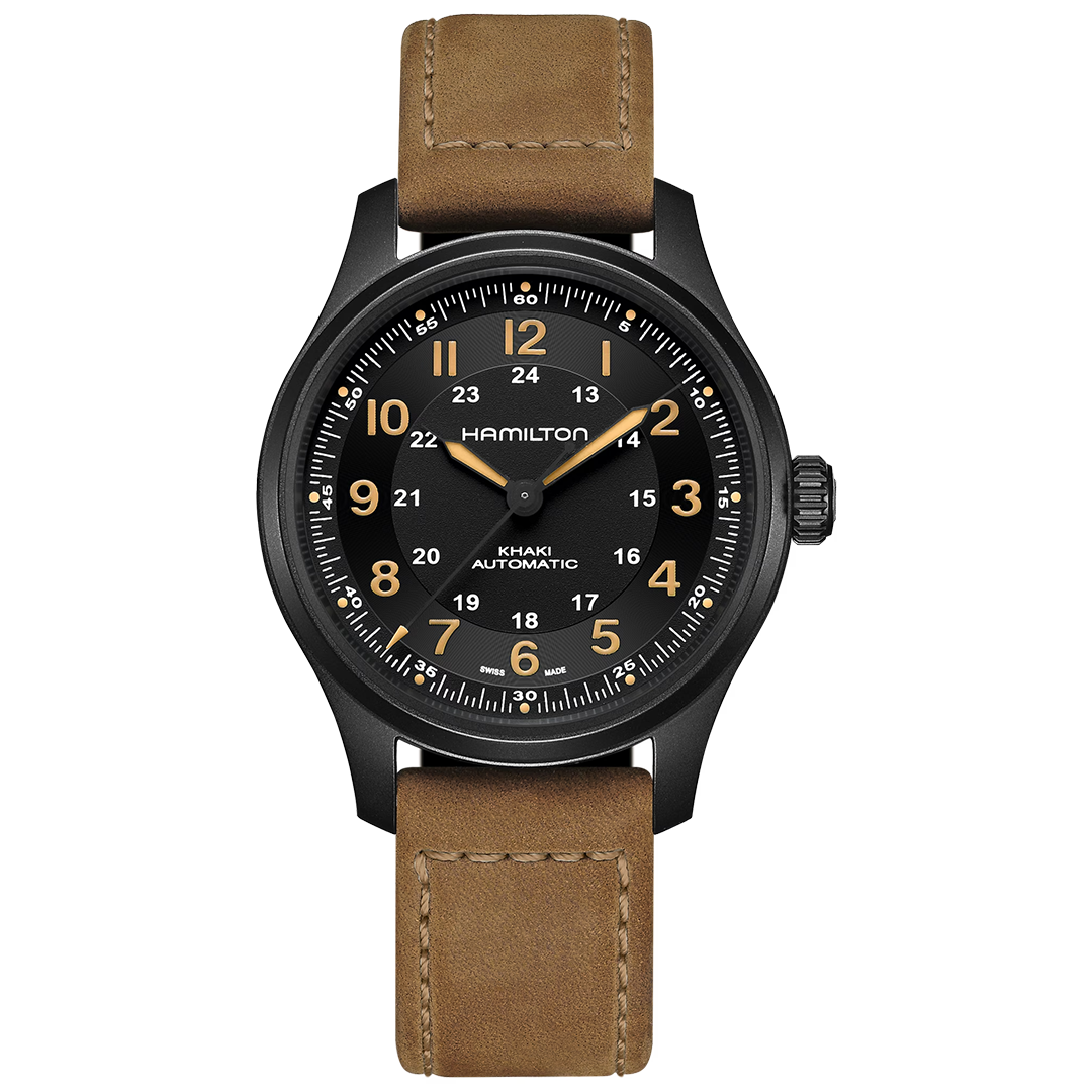 Watch in titanium Khaki Field Titanium Auto Hamilton