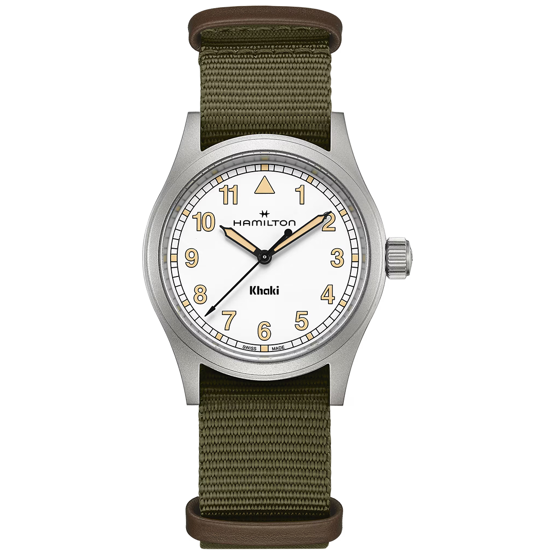 Orologio in acciaio Khaki Field Quartz Hamilton