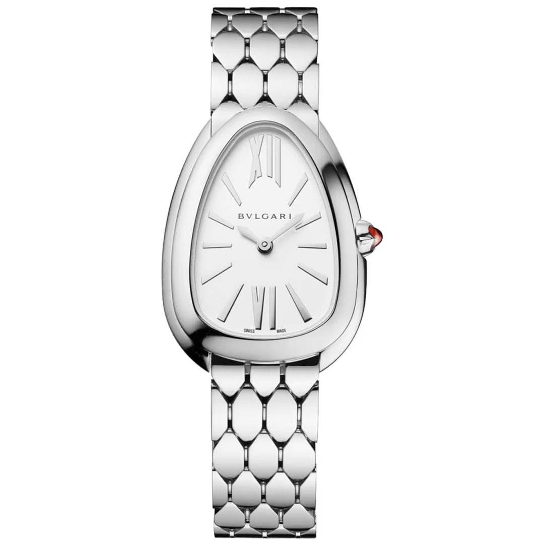 Watch in steel Serpenti Seduttori Bulgari