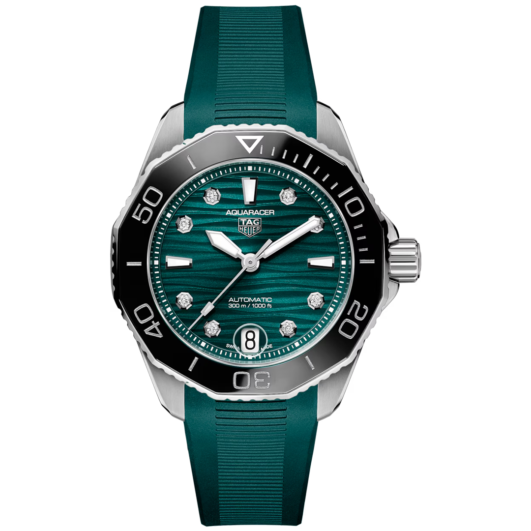 Watch in steel Aquaracer Professional 300 Date Tag heuer