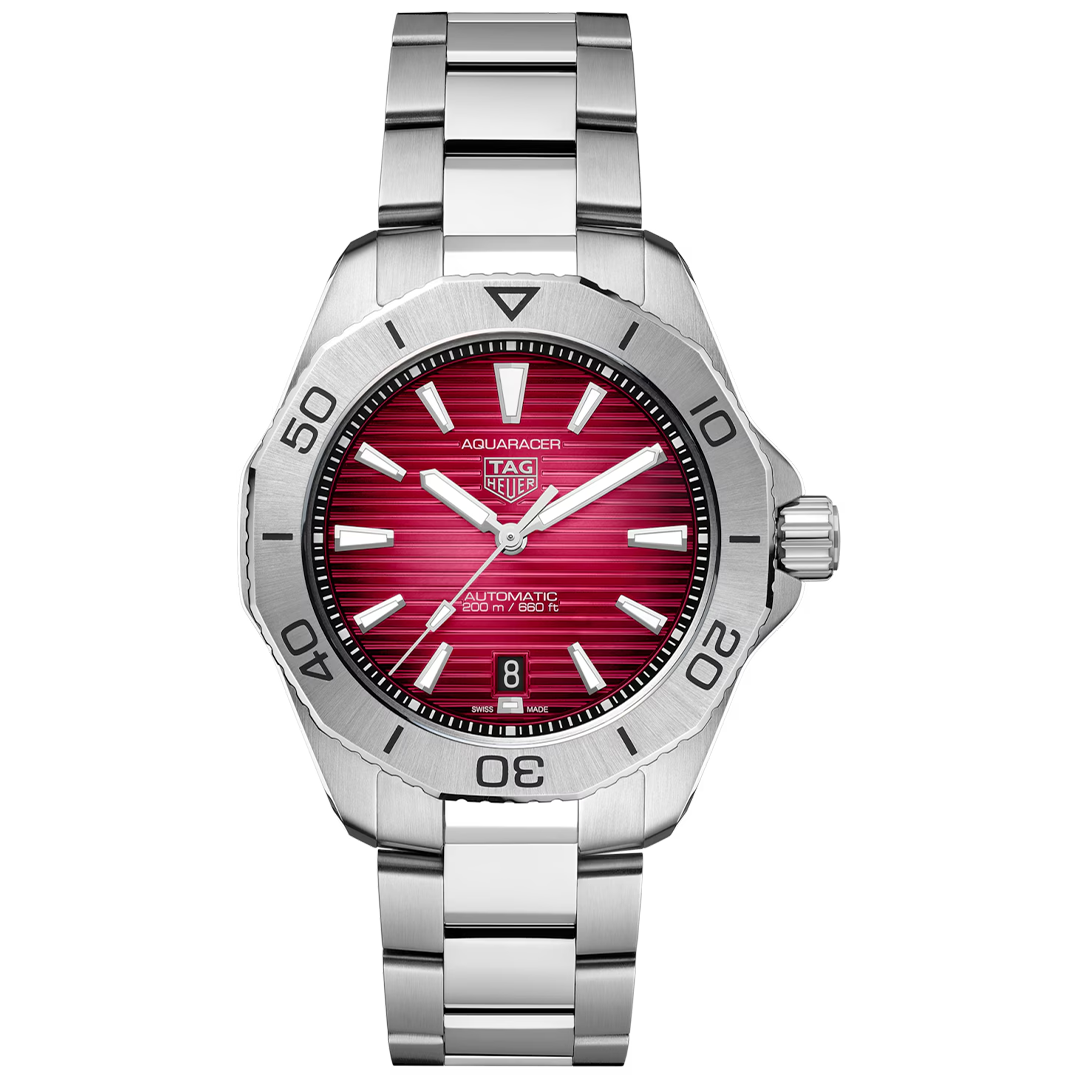 Watch in steel Aquaracer Professional 200 Date Tag heuer