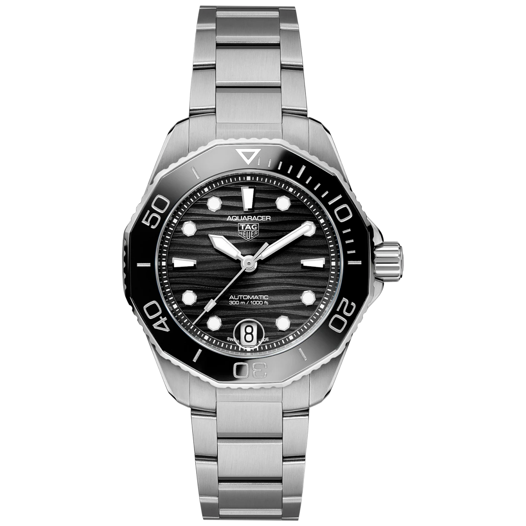 Watch in steel Aquaracer Lady Professional 300 Date Tag heuer