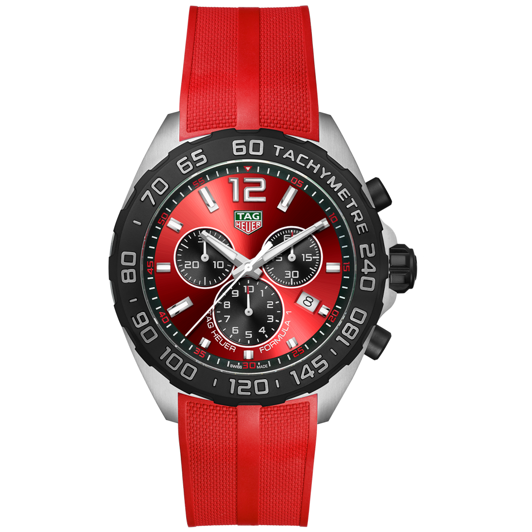 Orologio in acciaio Formula 1 Chronograph Tag heuer