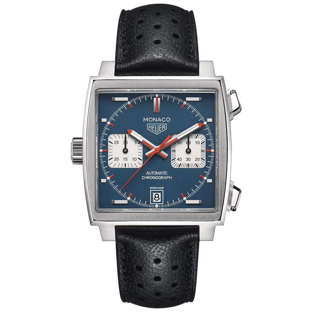 Watch in steel Monaco Chronograph Tag heuer