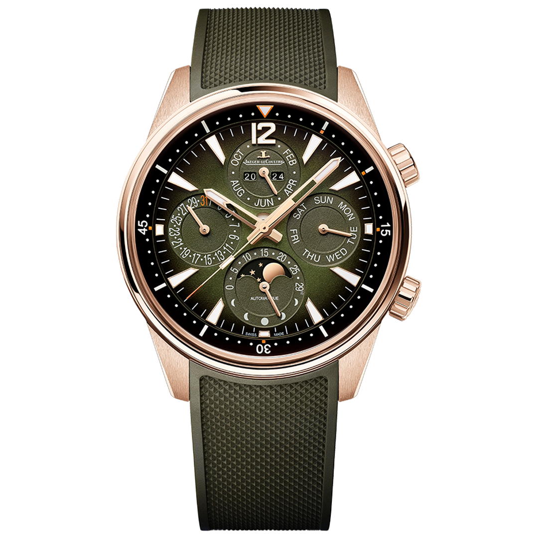 Orologio in oro rosa Polaris Perpetual Calendar Jaeger-lecoultre