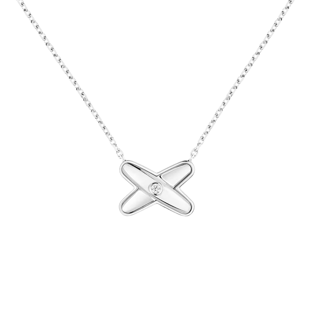 Gioiello in oro bianco Ciondolo Jeux de Liens Chaumet