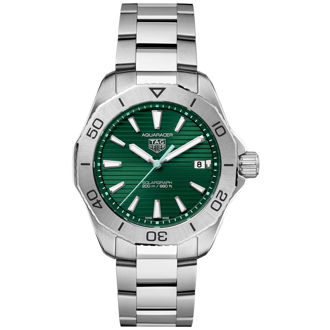 Watch in steel Aquaracer Professional 200 Solargraph Tag heuer
