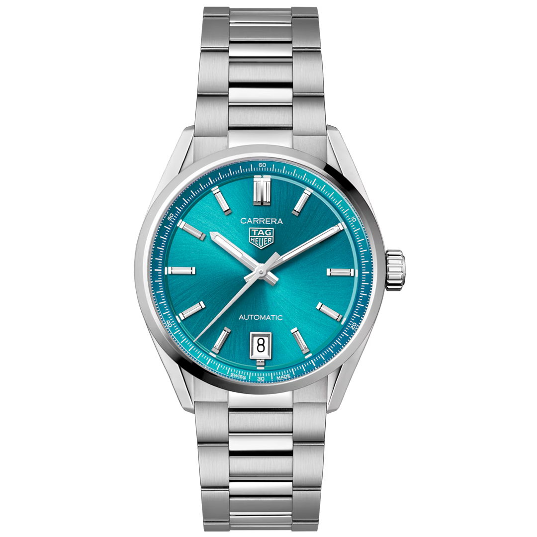 Orologio in acciaio Carrera Date Tag heuer
