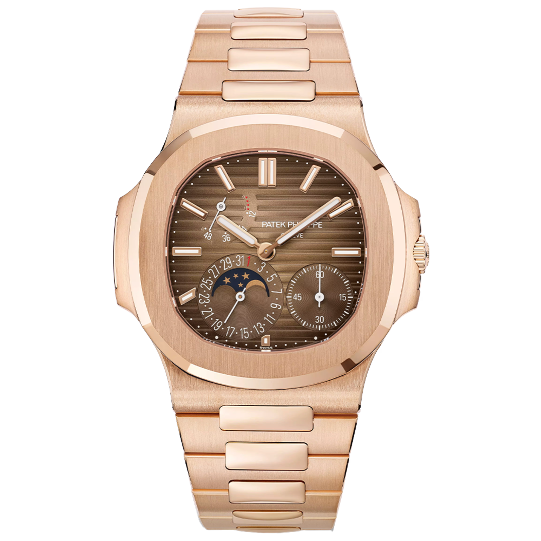 Watch in rose gold Nautilus Patek philippe