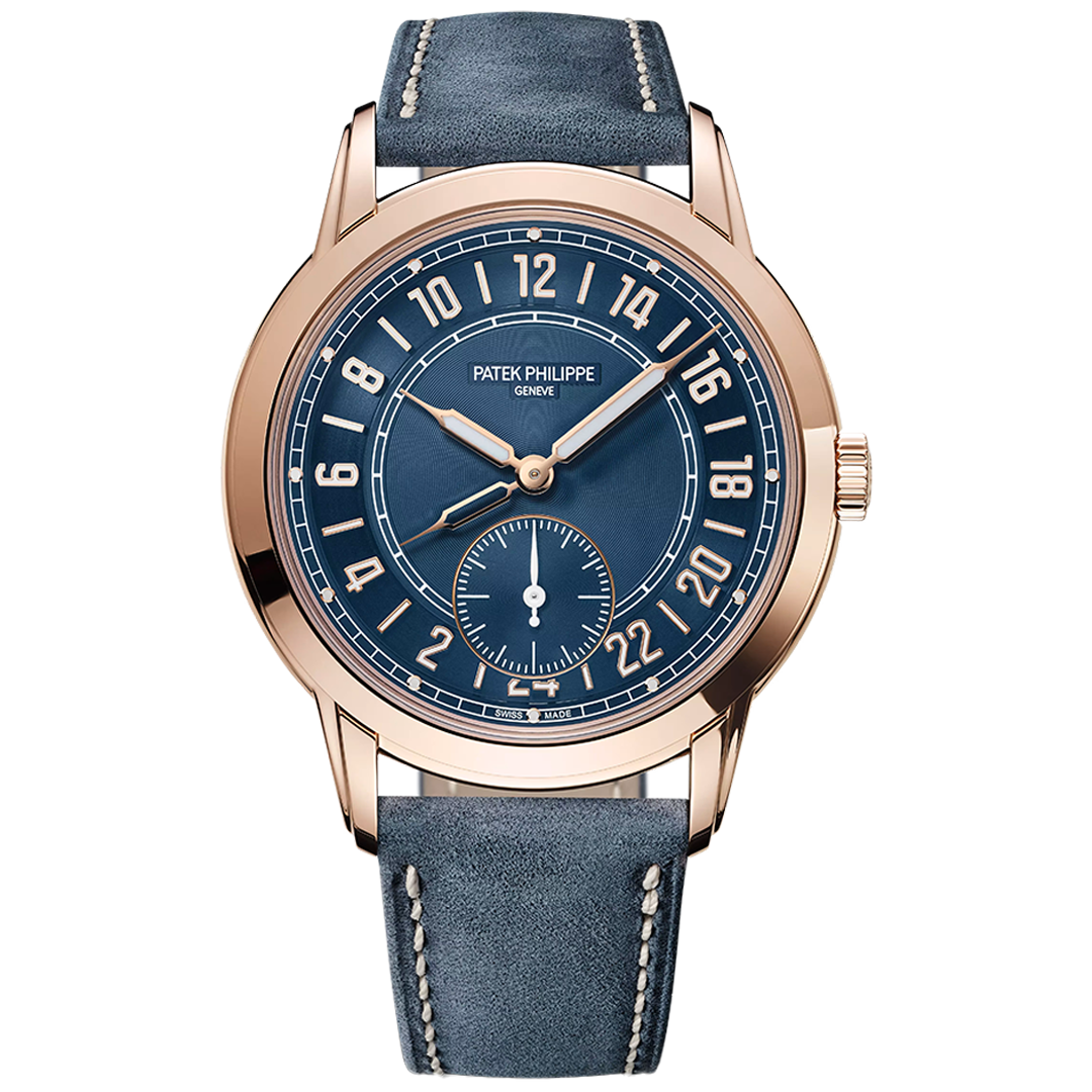 Watch in rose gold Complications Patek philippe