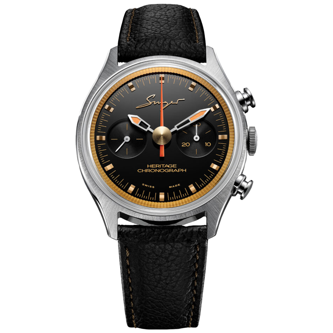 Watch in steel Heritage Singer