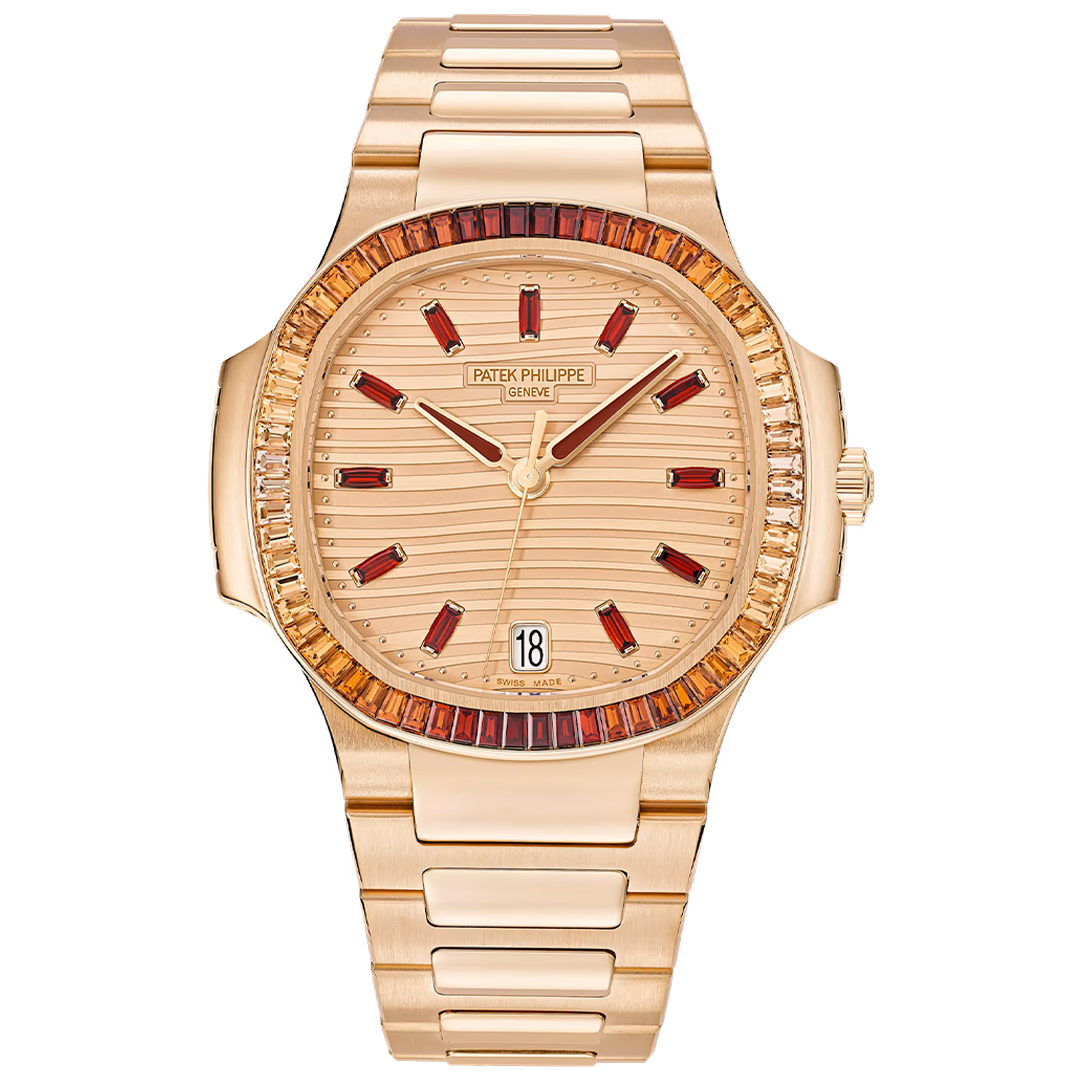 Orologio in oro rosa Nautilus Patek philippe