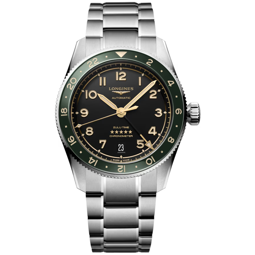 Watch in steel Spirit Zulu Time Longines