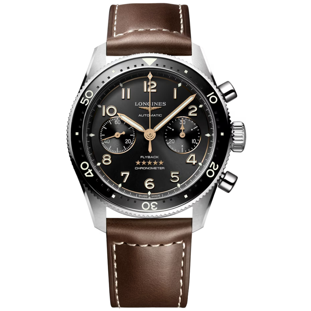 Watch in steel Spirit Flyback Longines