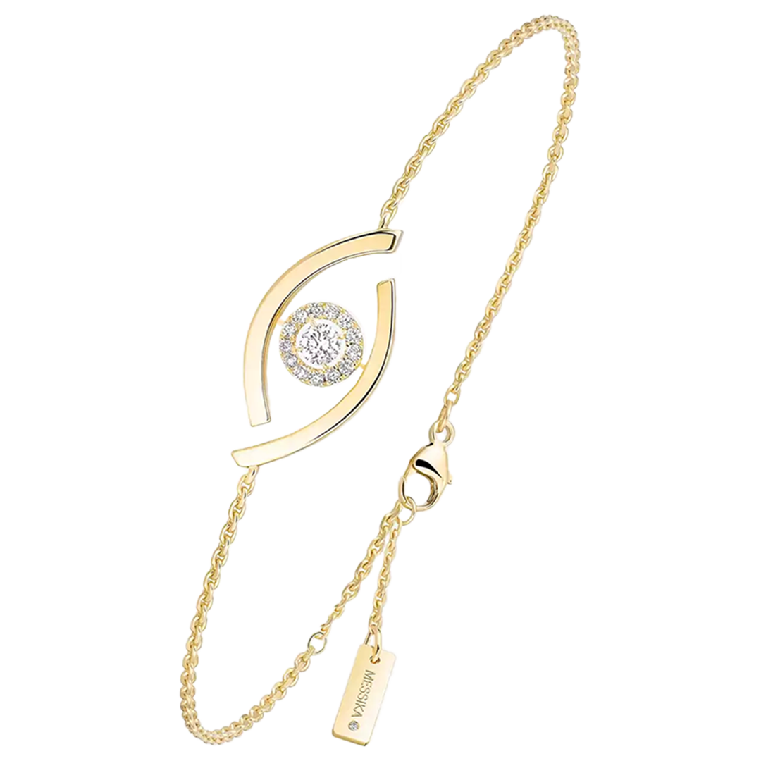 Bracelet in yellow gold Lucky Eye Messika