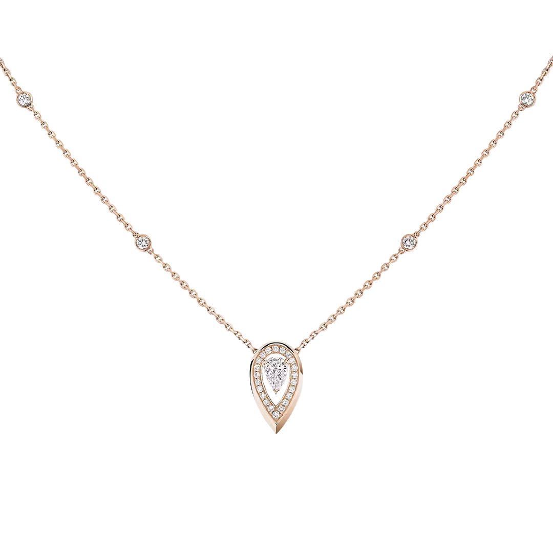 Gioiello in oro rosa Fiery 0.10ct Messika