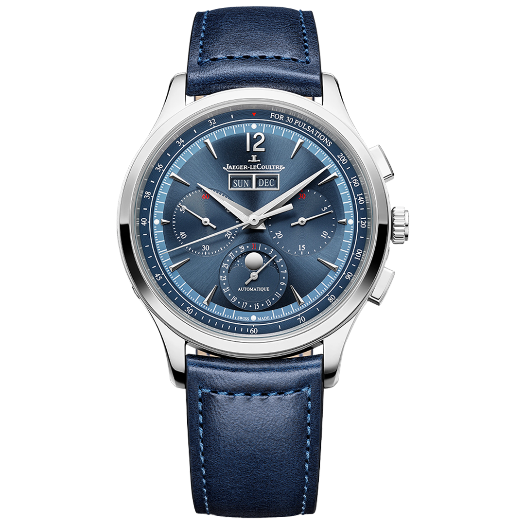 Watch in steel Master Control Chronograph Calendar Jaeger-lecoultre
