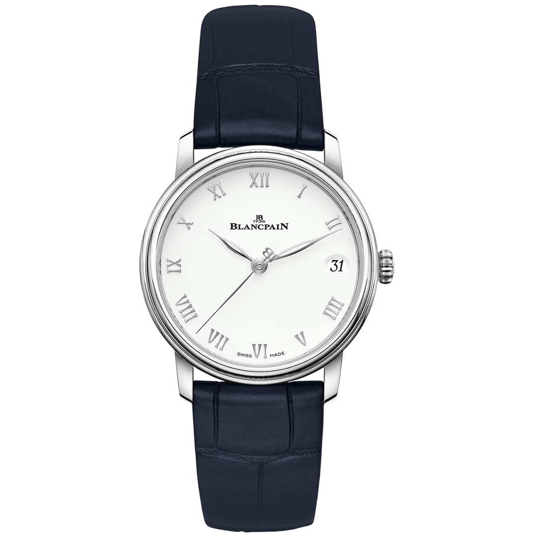 Watch in steel Villeret Women Date Blancpain