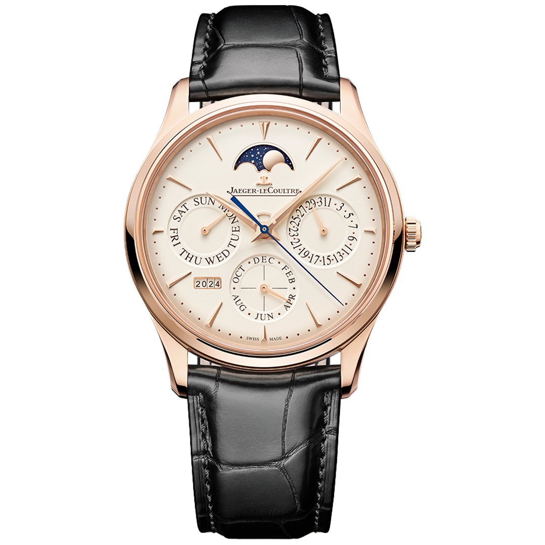 Watch in rose gold Master Ultra Thin Perpetual Calendar Jaeger-lecoultre