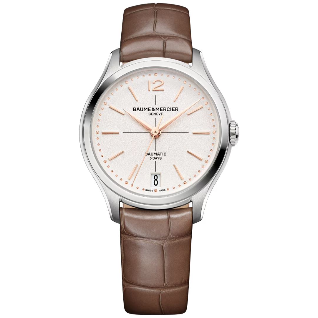 Watch in steel Clifton Baume et mercier