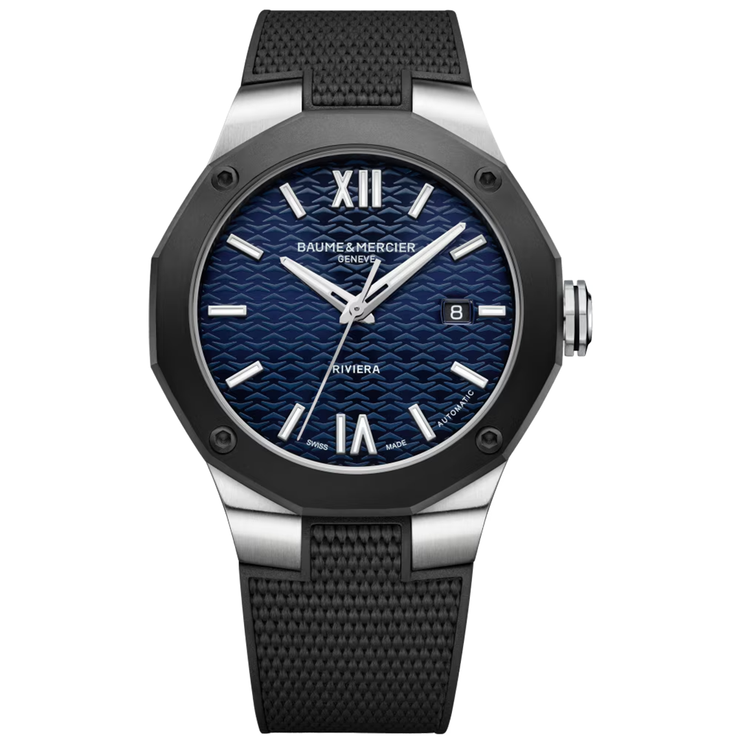 Watch in steel and titanium Riviera Baume et mercier