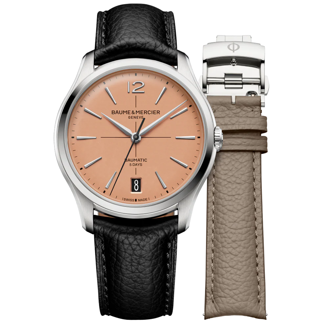 Watch in steel Clifton Baume et mercier