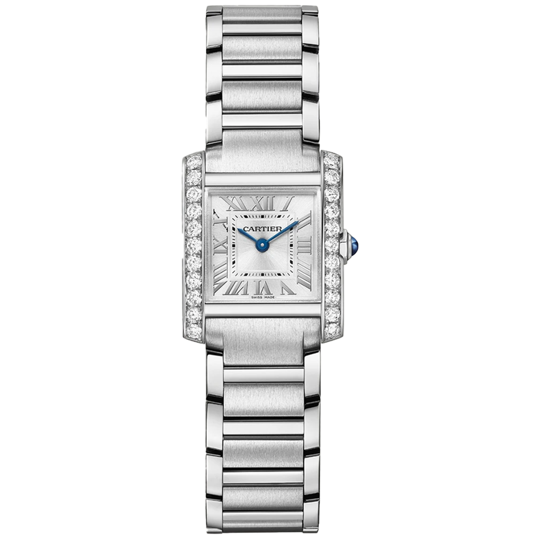 Orologio in acciaio Tank Française Cartier