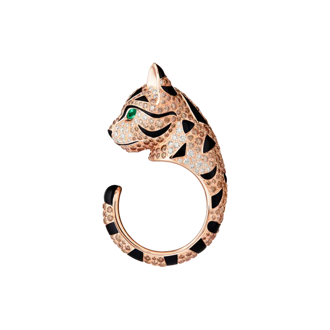 Fuzzy, the Leopard Cat Ring