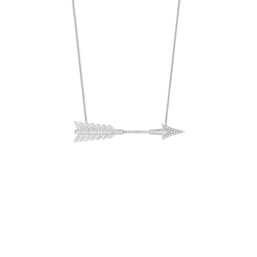 Gioiello in white gold Flèche Pendant Boucheron