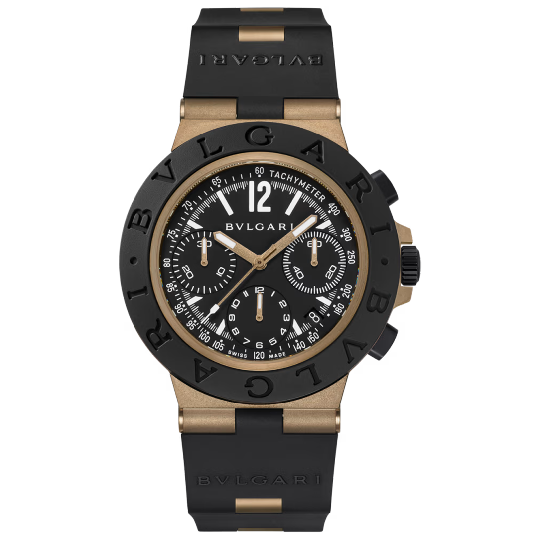 Watch in bronze Bvlgari Aluminium Bulgari