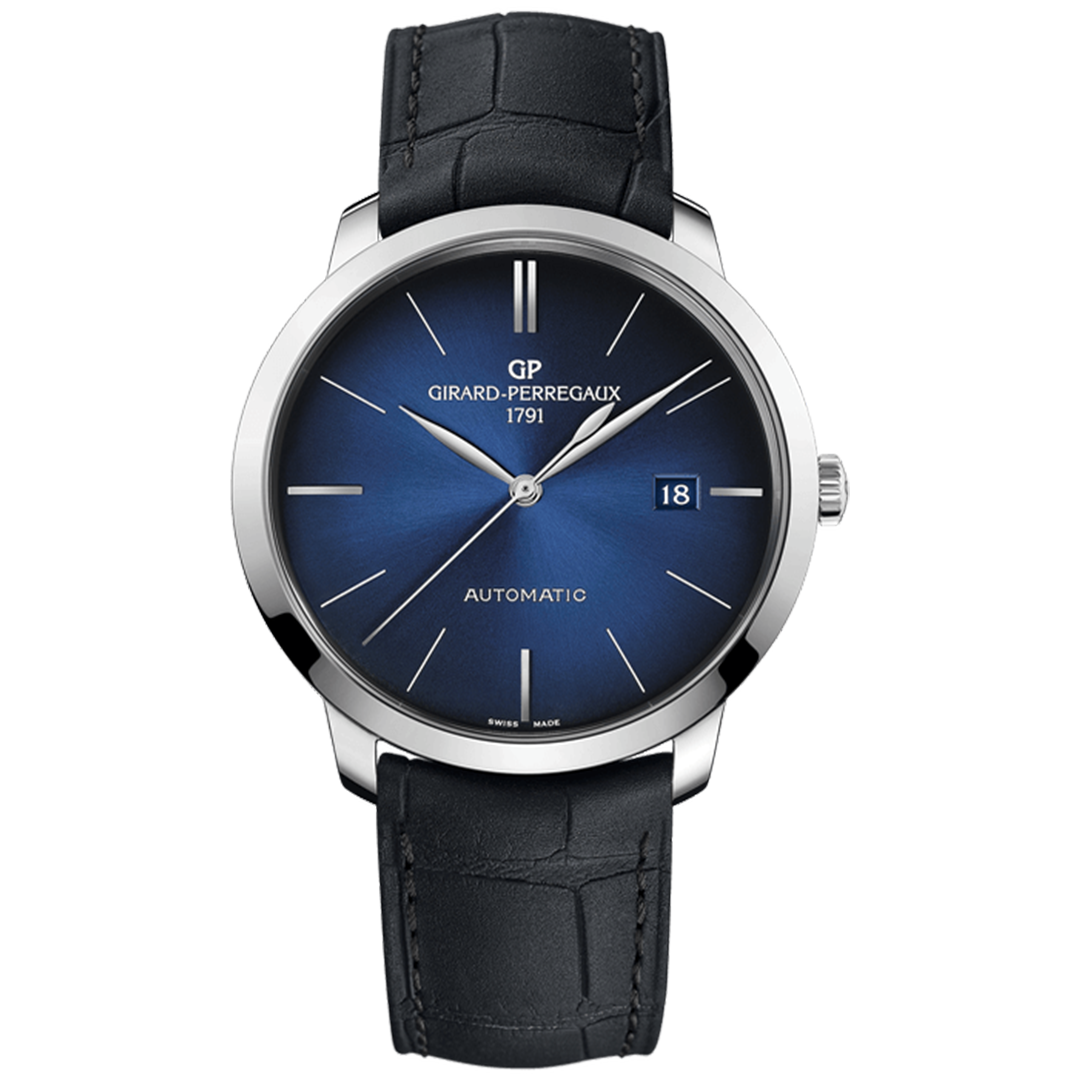 Watch in steel 1966 Girard perregaux