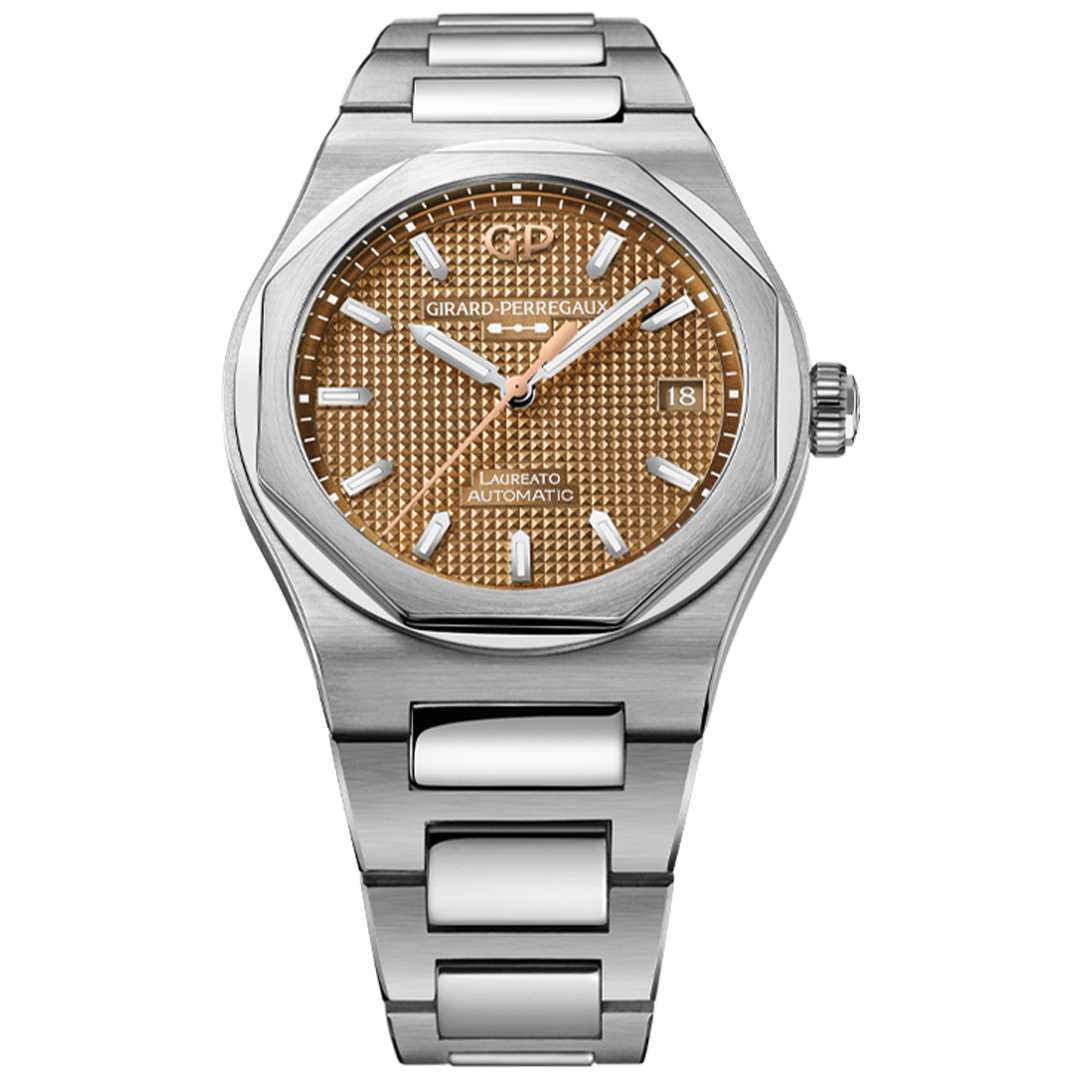Watch in steel Laureato  Girard perregaux