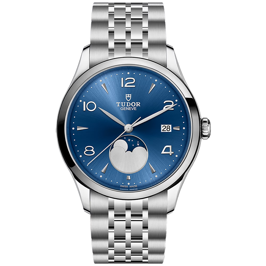 Watch in steel 1926 Luna, 39 mm Tudor