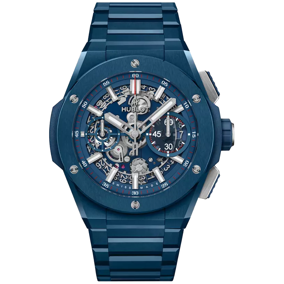Orologio in ceramica Big Bang Integral Blue Ceramic Hublot
