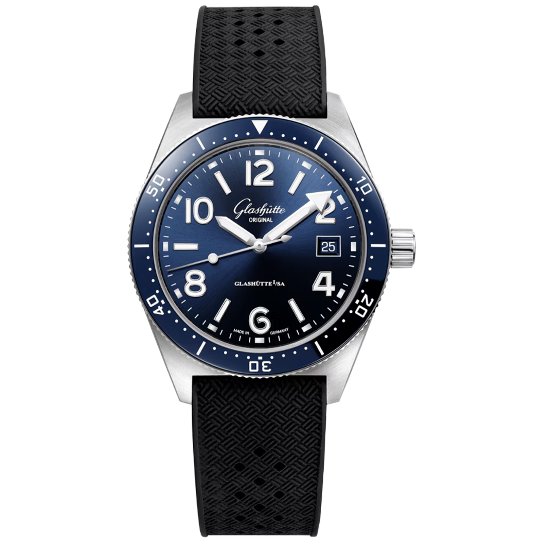 Watch in steel SeaQ Glashutte original