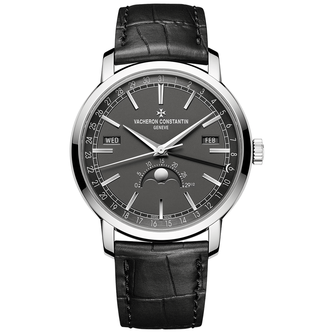 Orologio in oro bianco Traditionnelle Calendario Completo Vacheron constantin