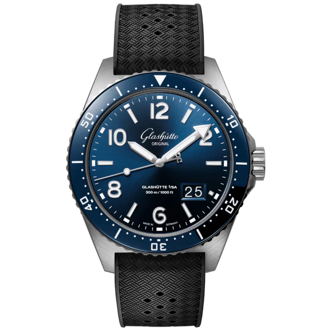 Watch in steel SeaQ Panorama Date Glashutte original