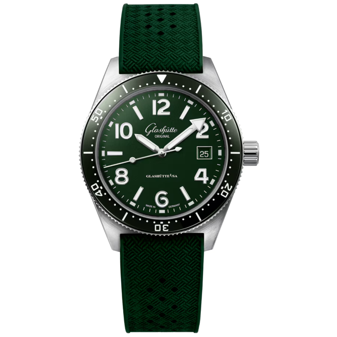 Watch in steel SeaQ Glashutte original