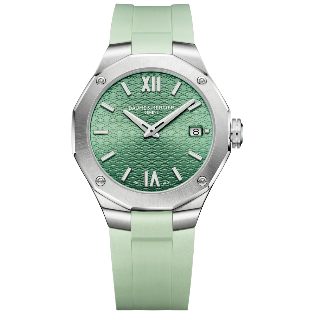 Watch in steel Riviera Baume et mercier