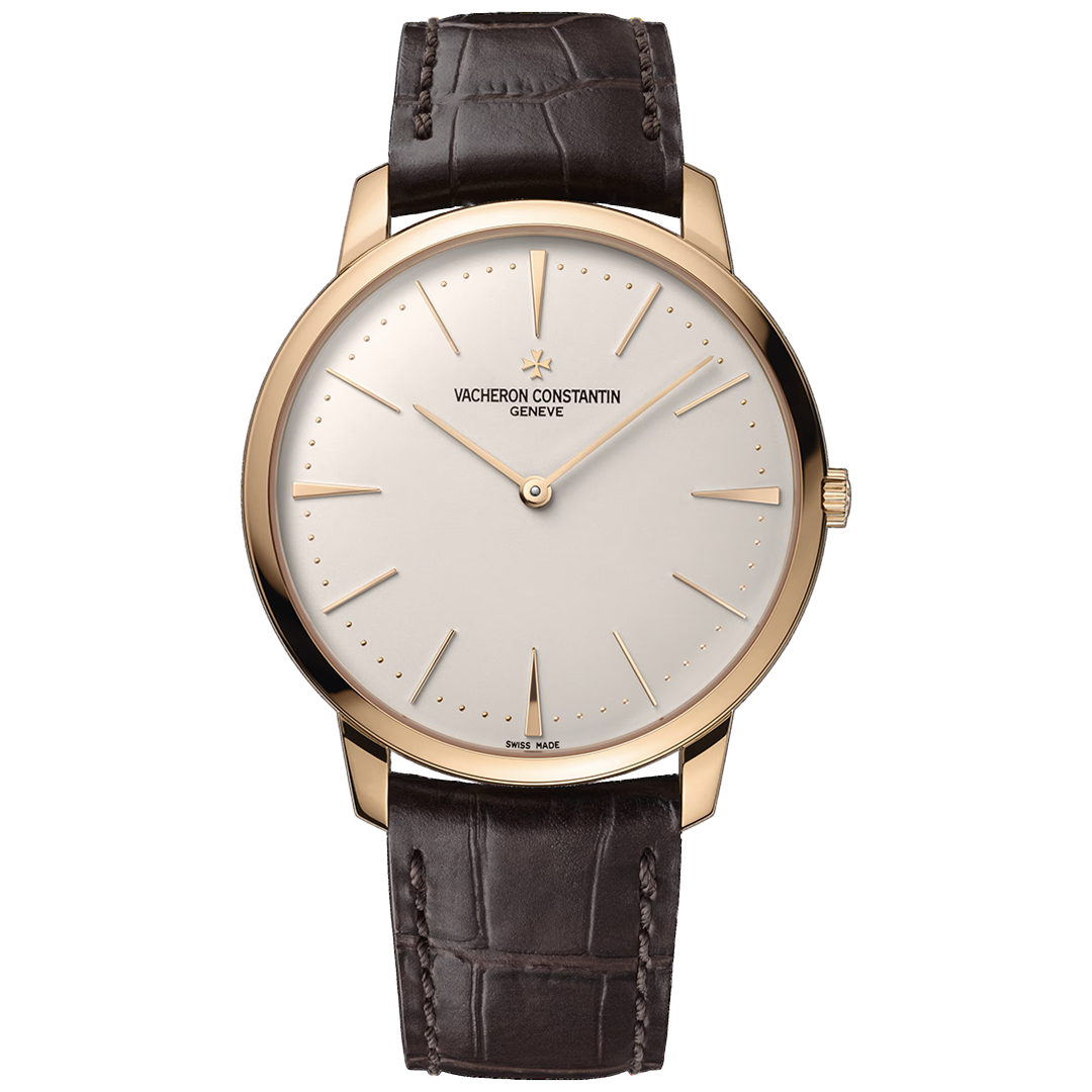 Orologio in oro rosa Patrimony Manuale Vacheron constantin