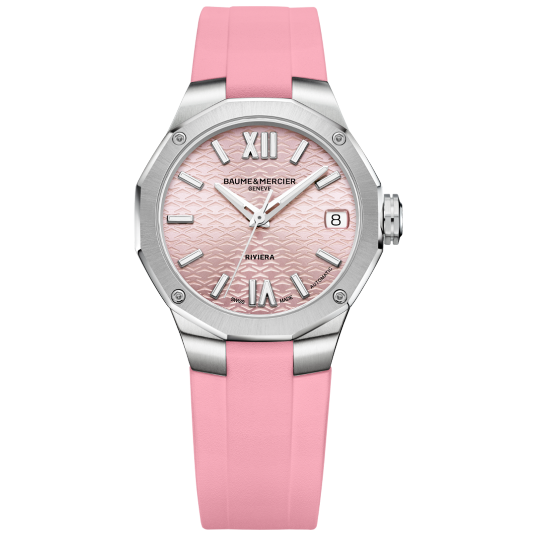 Watch in steel Riviera Baume et mercier