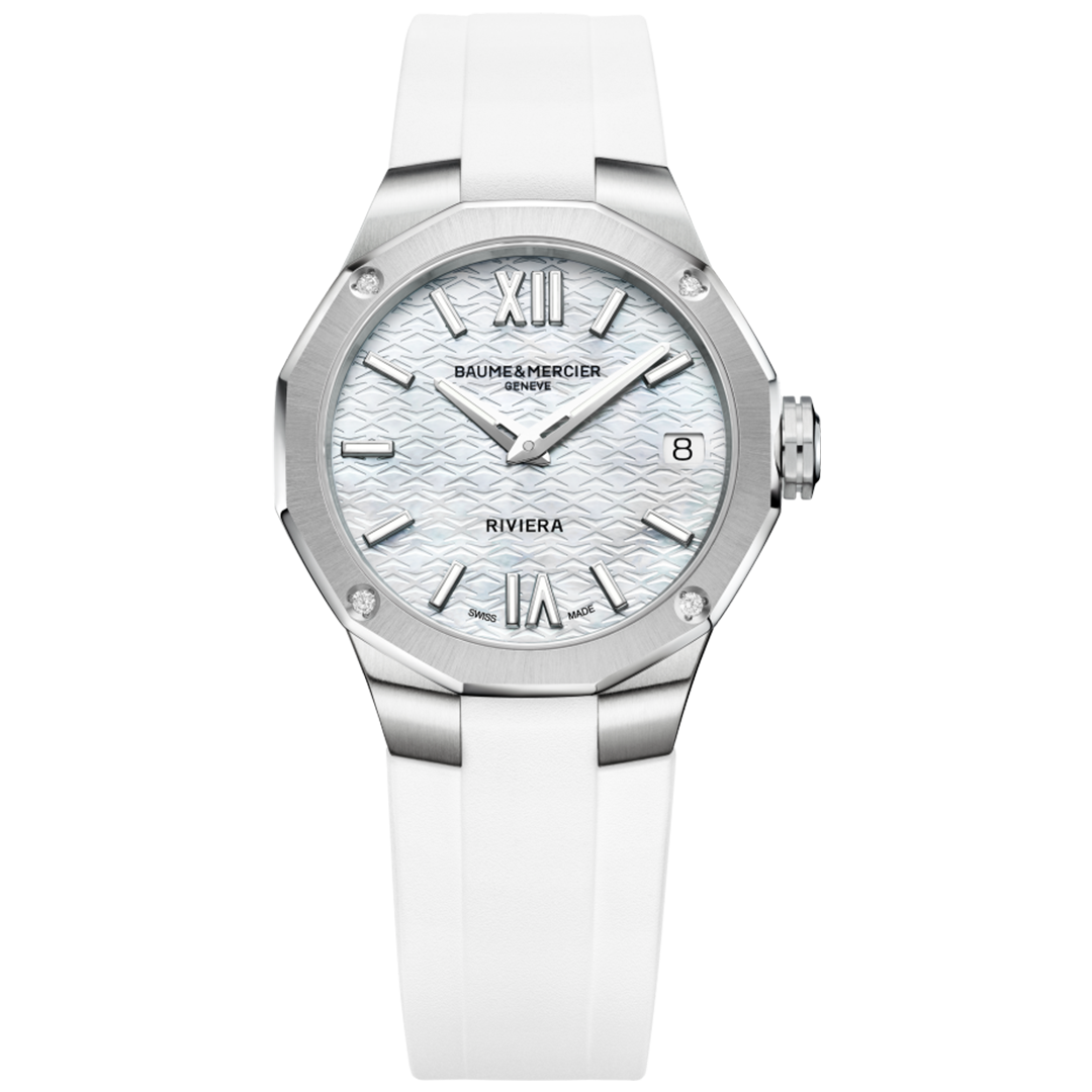 Watch in steel Riviera Baume et mercier
