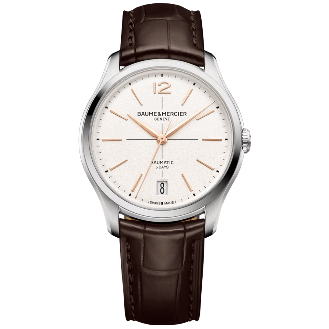 Watch in steel Clifton Baume et mercier