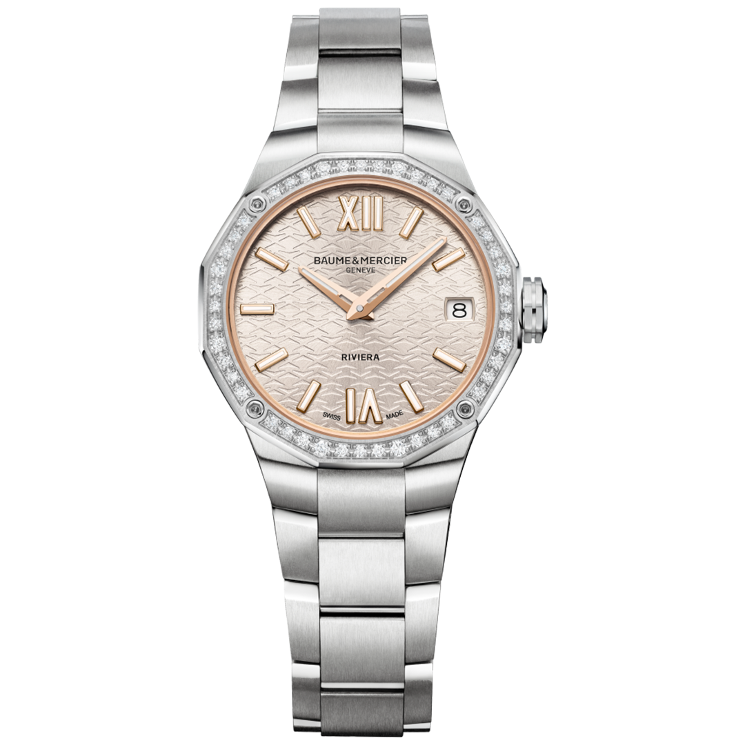 Orologio in acciaio Riviera Baume et mercier