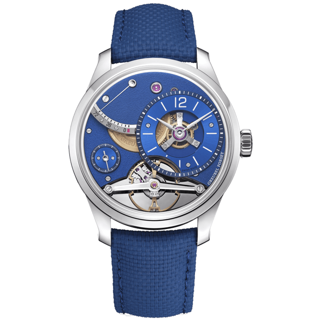 Watch in steel Balancier Contemporain Greubel forsey