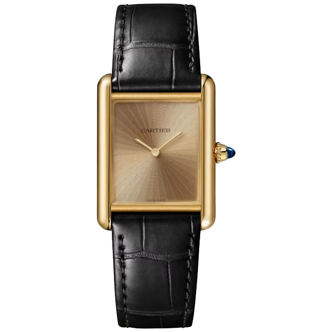 Orologio in oro giallo Tank Louis Cartier