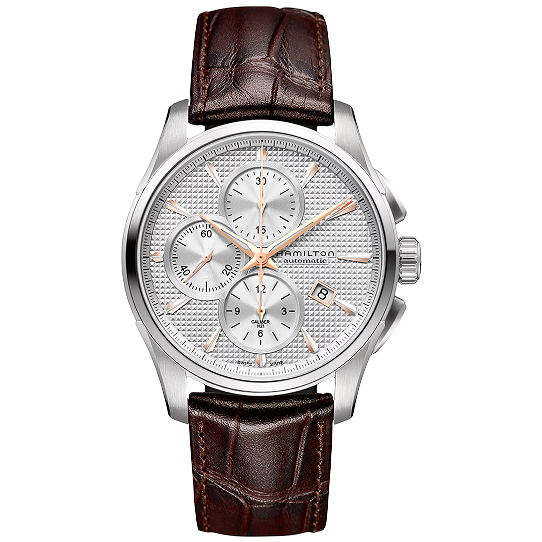 Orologio in acciaio Jazzmaster Auto Chrono Hamilton
