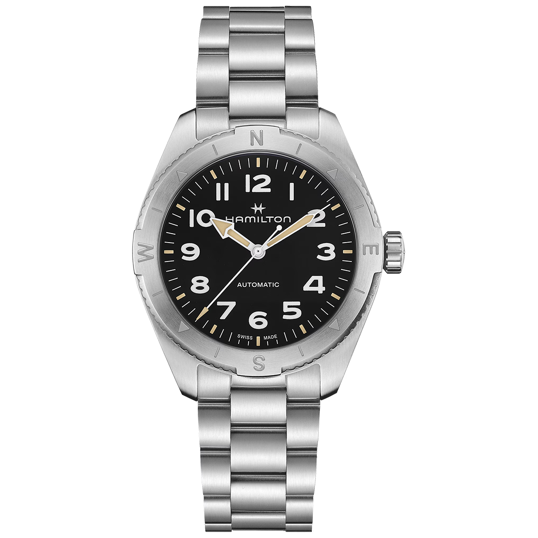 Watch in steel Khaki Field Expedition Auto Hamilton