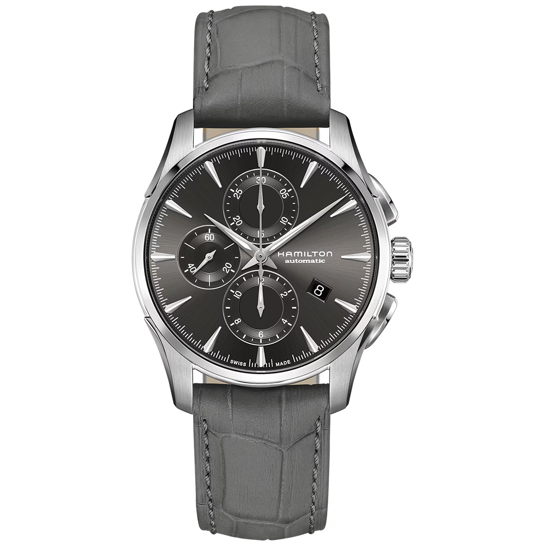 Watch in steel Jazzmaster Auto Chrono Hamilton