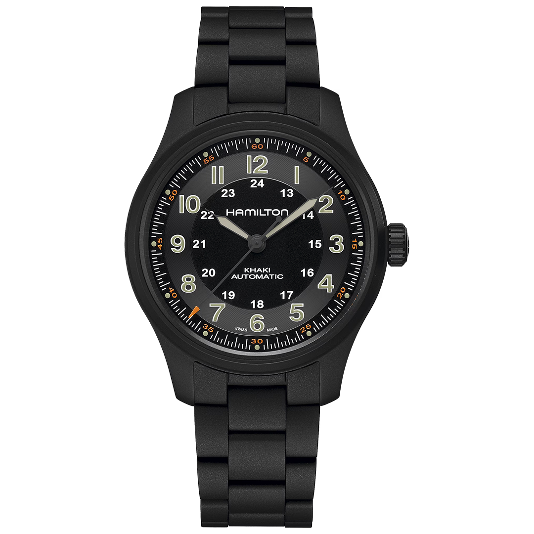 Watch in titanium Khaki Field Titanium Auto Hamilton